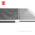 Pantalla de ventana deslizante impermeable de aluminio ajustable